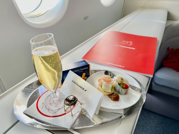 Finally time for Champagne