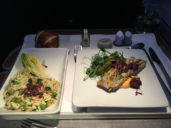 Good quality food nicely presented