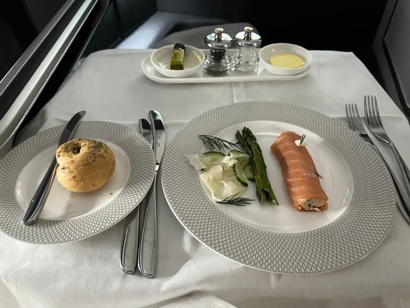 Salmon wasn’t bad at all.