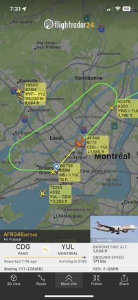 Looks like someone had a go-around at YUL…