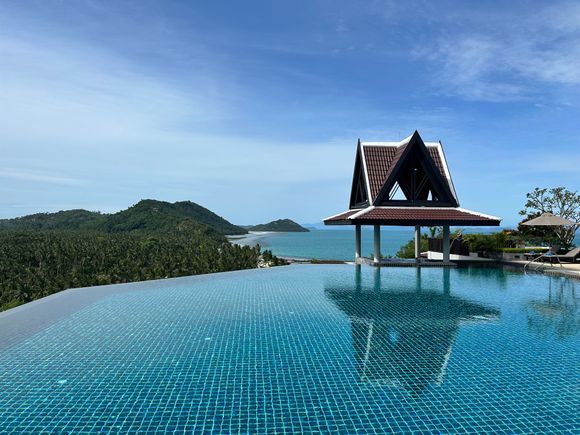 Nice lobby pool