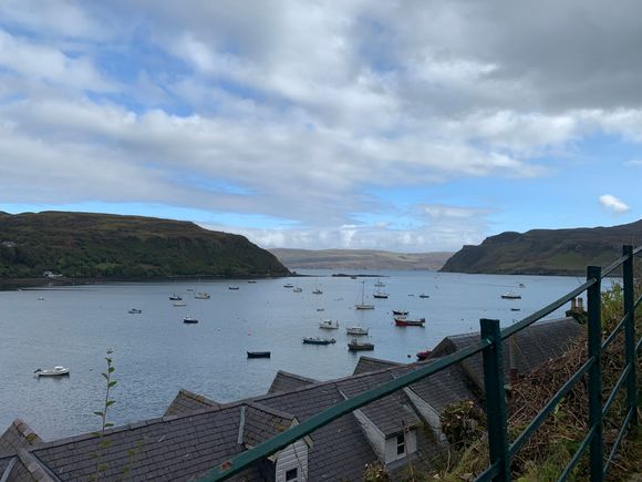 Coastal side of Portree, at the end of the high street