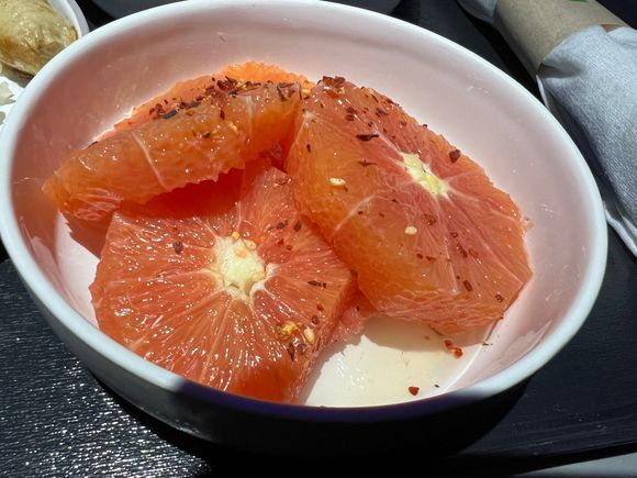 Cara Cara Citrus Salad w/Shichimi Togarashi.
