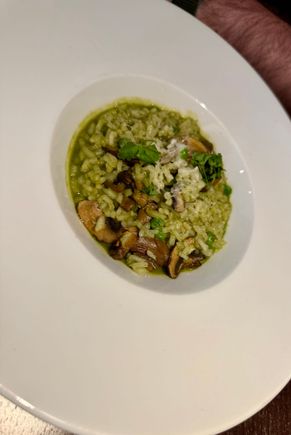 Green risotto 7 out of 10