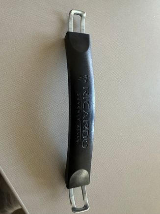 Handle removed from broken plastic mounts