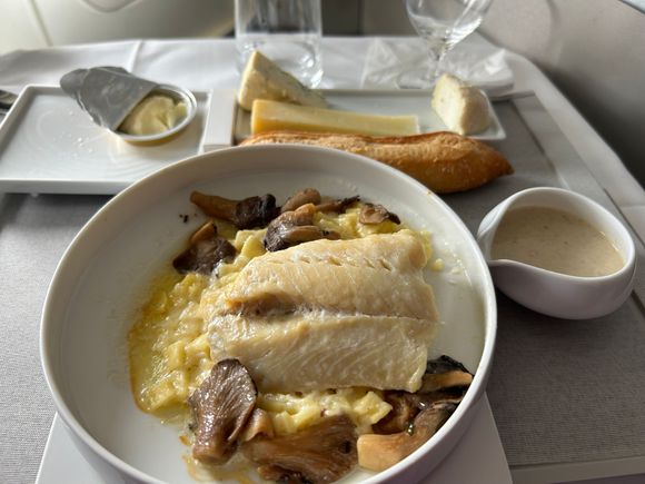 Fish as main course