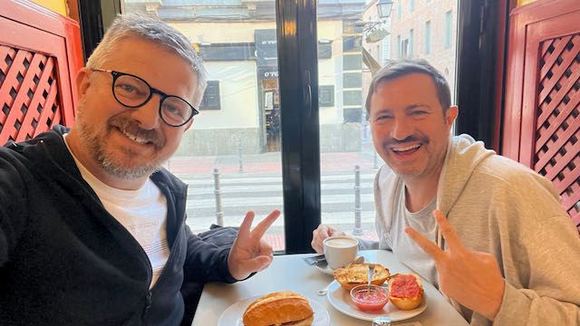 Boys at breakfast