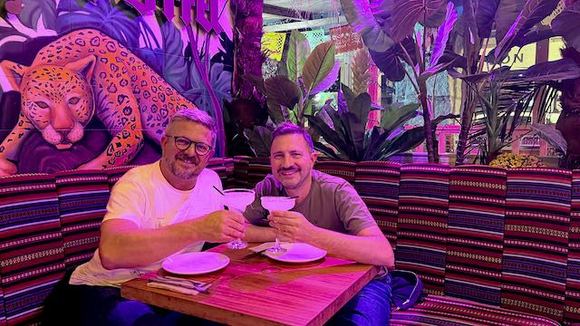 My last meal in Europe with Jorge