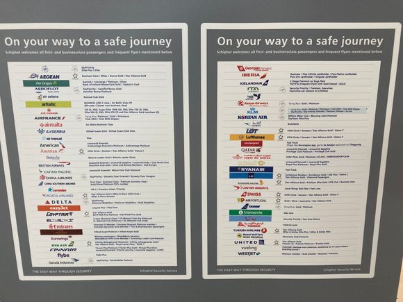 A friendly reminder whom can enter the gates of paradise | priority security lanes .... if it is open