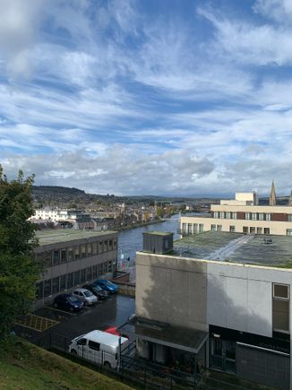 The blue sky was still there when I returned almost a week later!