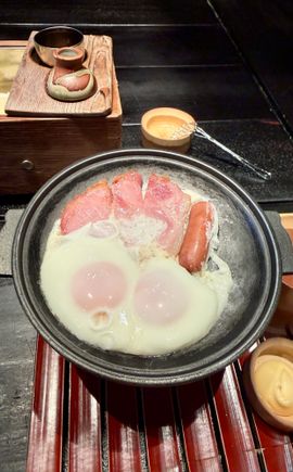 Make your own ham-egg