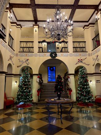 Hotel Seville in Harrison, AR where I was one of two guests for the night two weeks ago