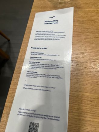 October Menu