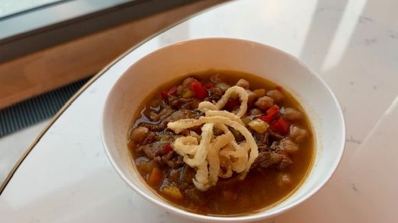 Mohora Soup (chickpeas)