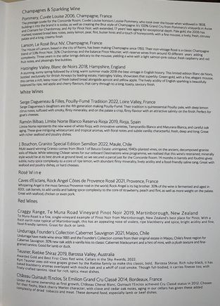Main list