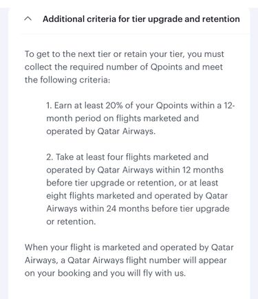 This is what it says in the app.

to me, it looks as if there are two criteria.