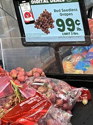 If you were to see this sign would you believe that the price is 99 cents per pound?
