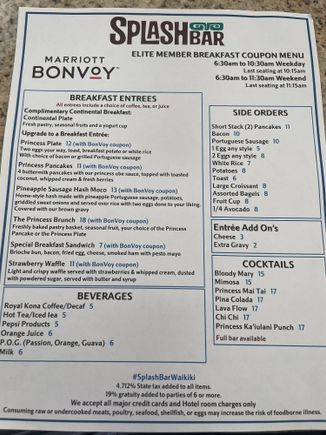 This was the menu February 2023 - okay, but not great. 
The supplements payable for 'premium' plates are apparently discounted. 

Nick