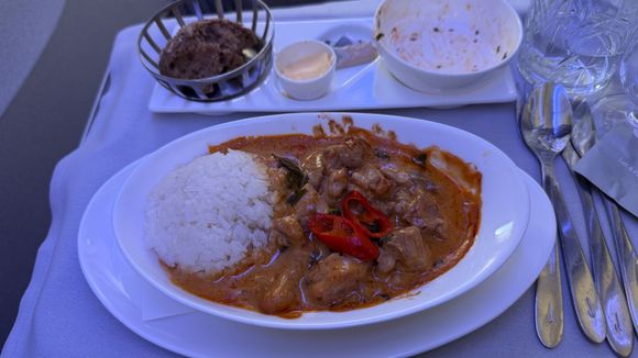 Chicken Penang very tasty