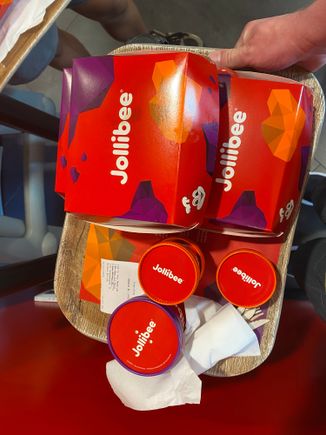 Got some Jollibee in Milan!   (My stepdad’s Filipino)