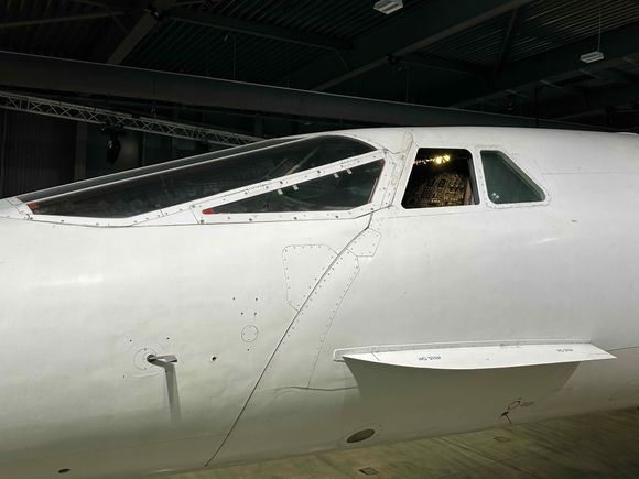 Cockpit design closeup.