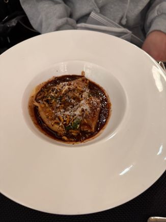 Short rib agnolotti 