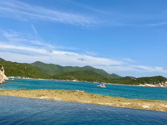 Beach Club view across the bay