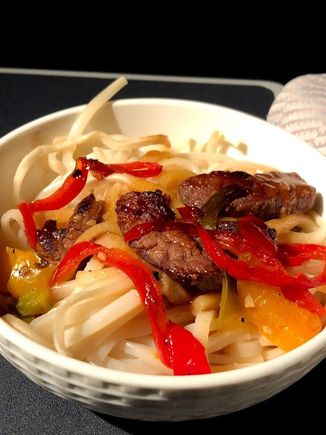 beef noodles (noodles were dry)