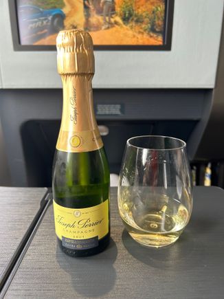 A second champagne? If you insist