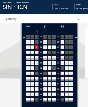KE Seating Chart on dl.com
