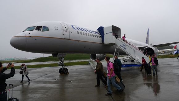 Megado 2012....at Boeing. Everett Field. Note stairs.