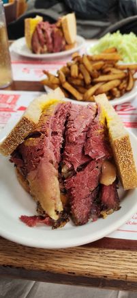 Sandwich de viande fumée