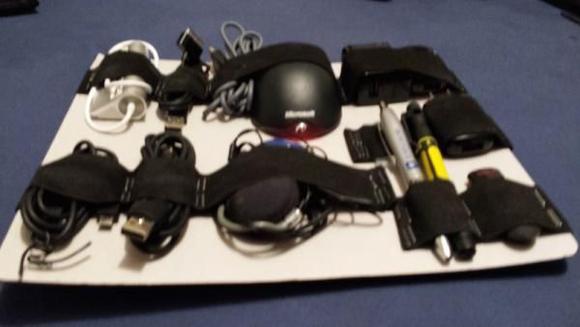 A Makeshift Cable Organizer