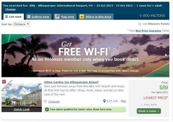 Hilton 1E screen shot 89