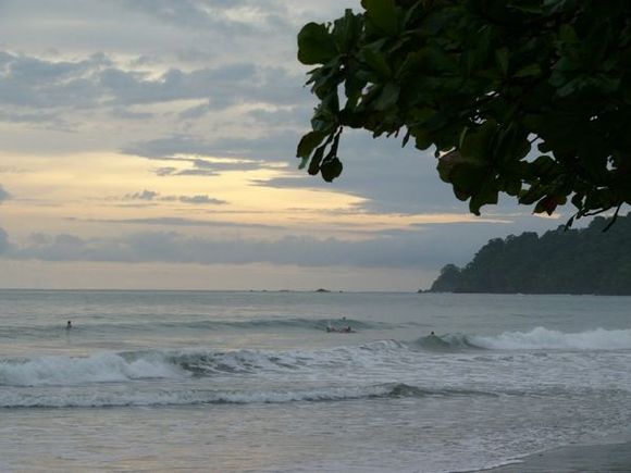 Sunset in Quepos