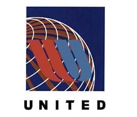 United logo centered on globe