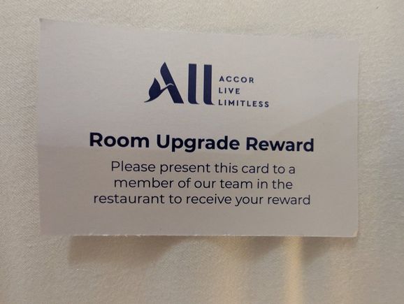 Food Gift Voucher given at reception