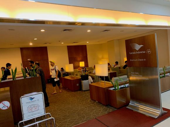 Garuda Indonesia Airlines Premium Check in