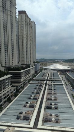 King Room - view 15th floor towards mall