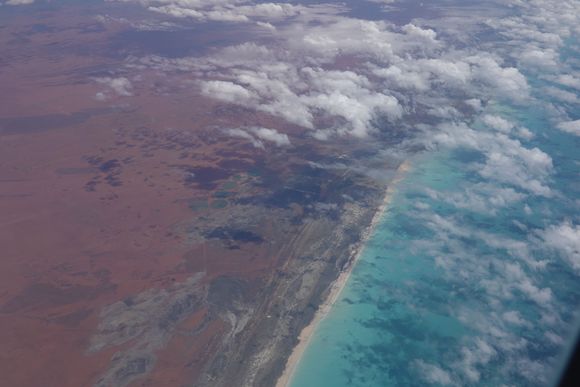 Coast of Westen Australia on an SQ flight SIN-SYD 15 feb 2020