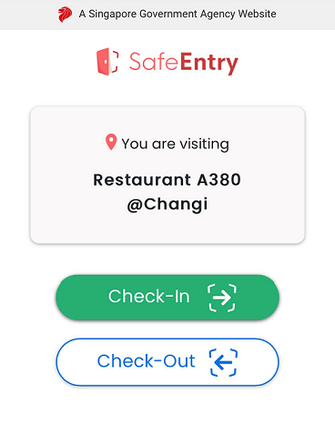 My favorite Safe Entry in all of Singapore!