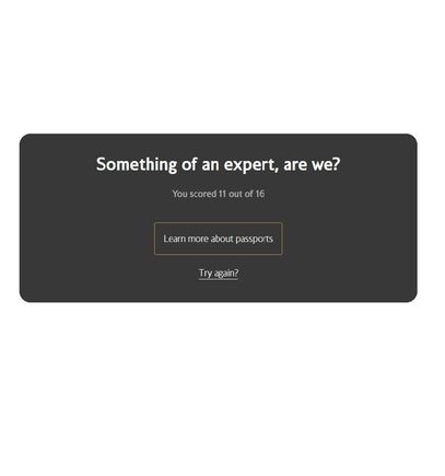 oh well - was fun