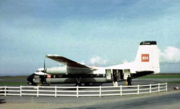 I flew my first ever flight in this very Herald, from Turnhouse to Renfrew