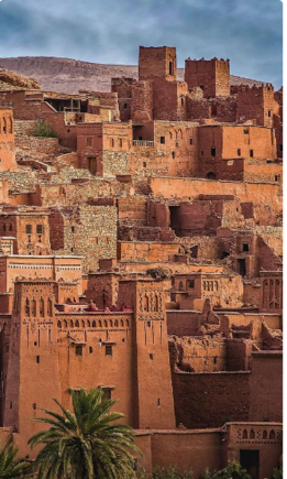 MOROCCAN NOMADIC CASTLE, AIT BEN HADDOU KASBAH 