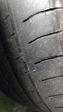 Show how worn the tires were, they were all about the same
