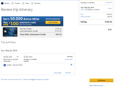 This one shows the timer down around 50 seconds under the price in the upper-right corner with no description of what the timer is for.
