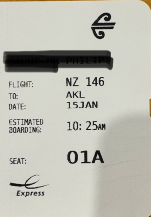 SYD-AKL Boarding Pass