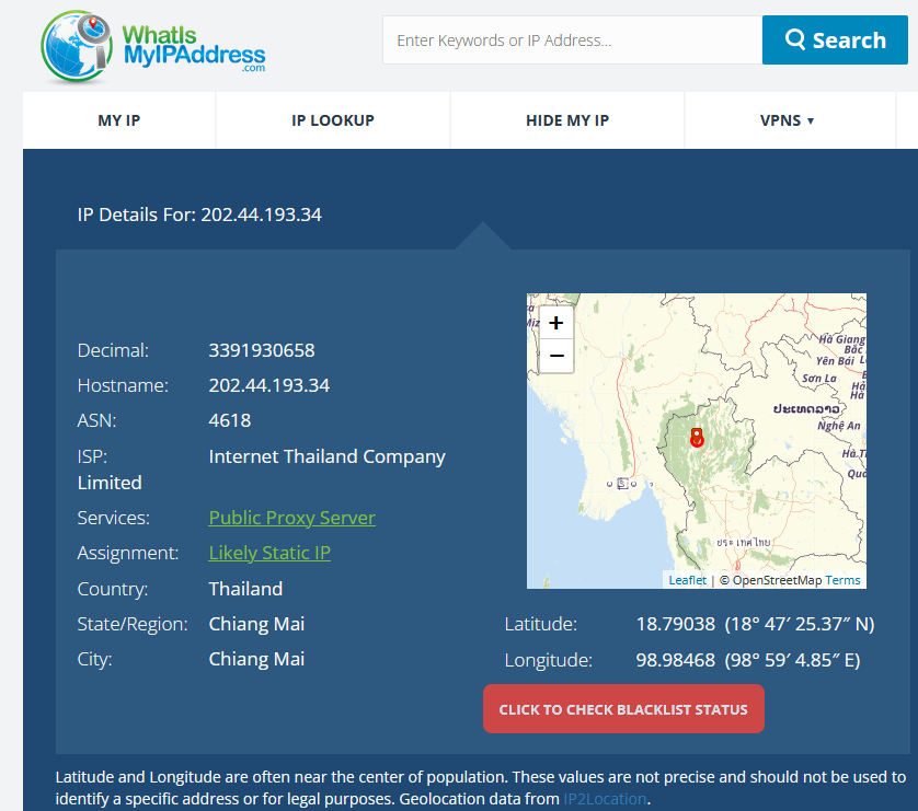 18 miles from my location