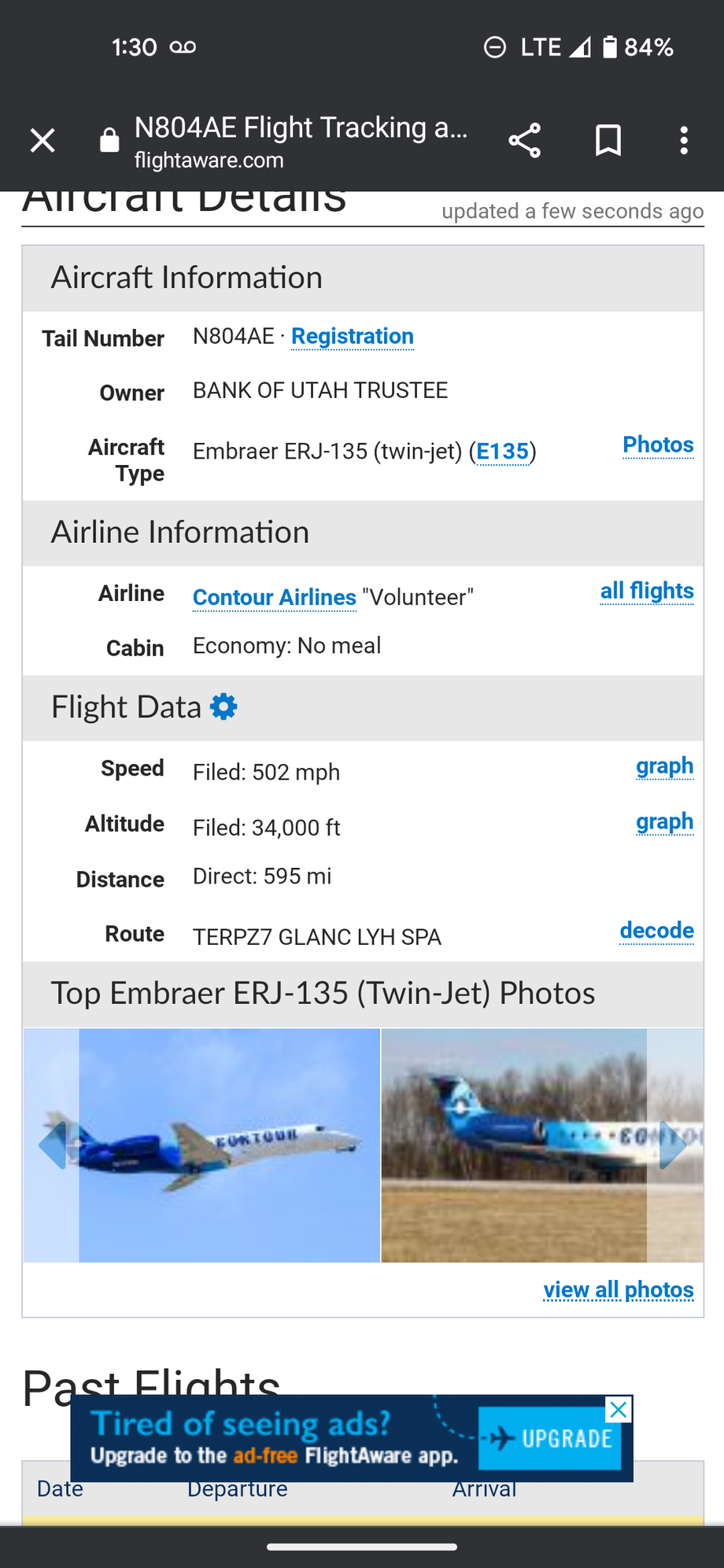 Tail N600JM (page 1) - FlightAware
