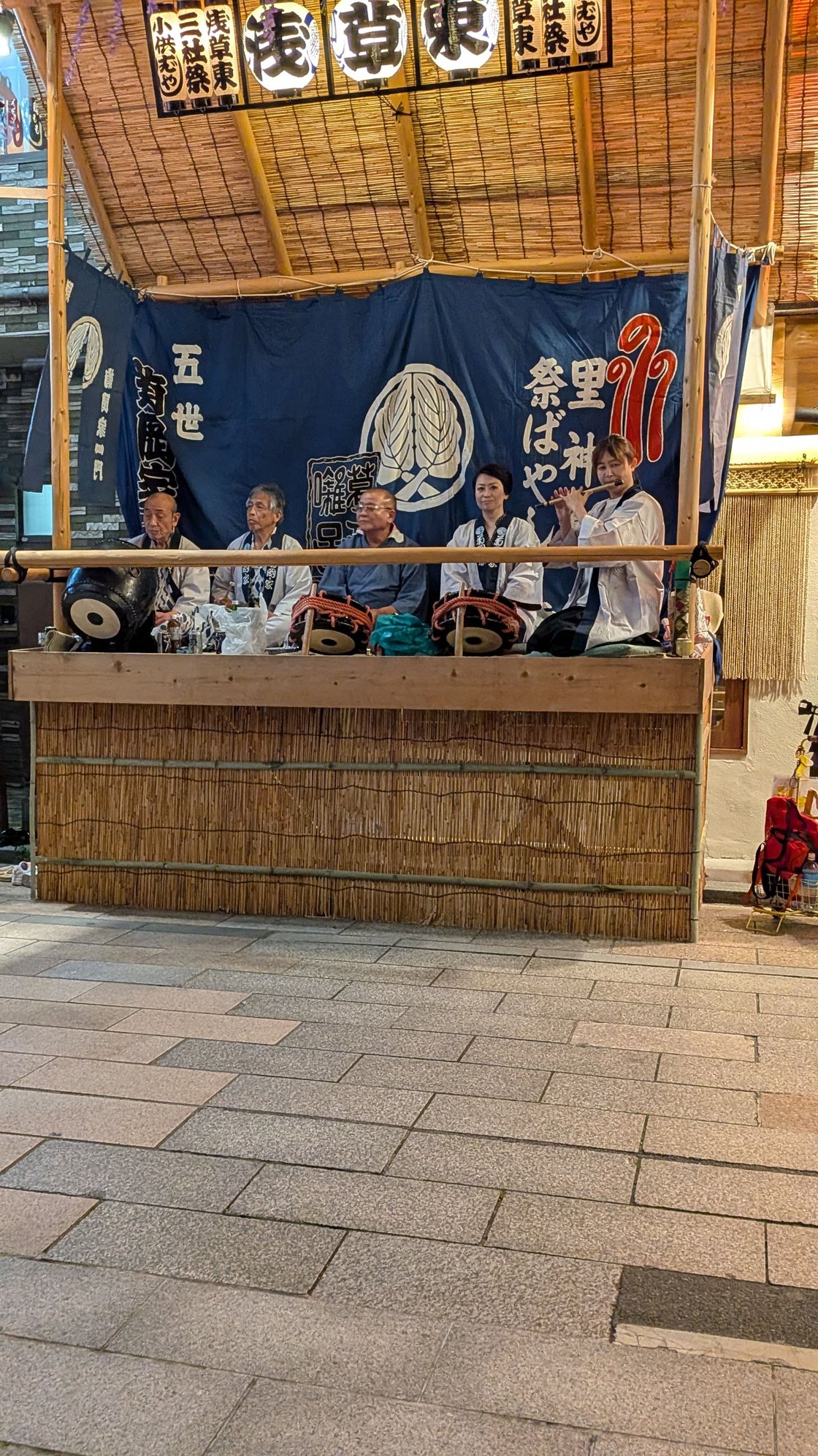 On the way to the Shrine we saw this 